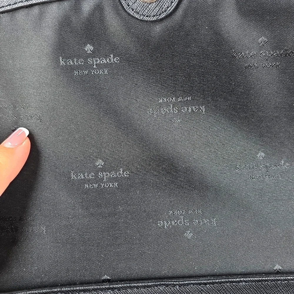 KATE SPADE BLACK CLUTCH CROSSBODY SHOULDER‎ BAG CARSON CONVERTIBLE GOLD CHAIN